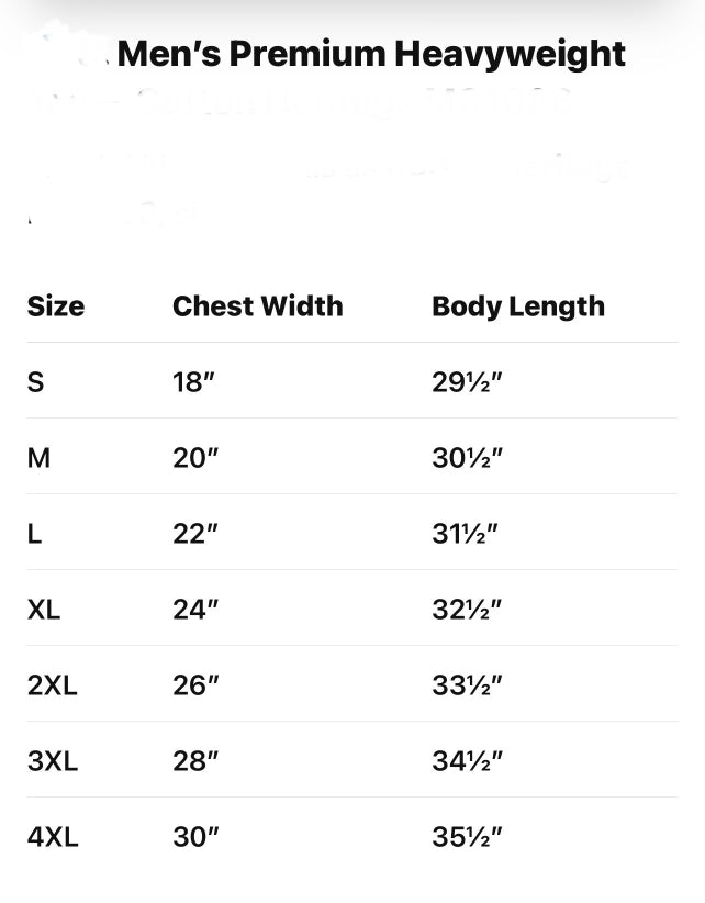 Men’s Premium Heavyweight Tee