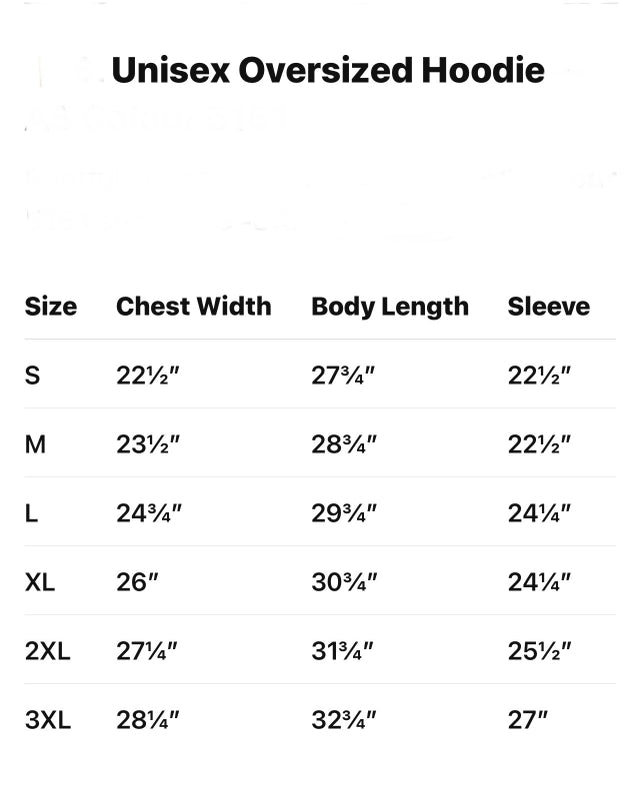 Unisex Oversized Hoodie